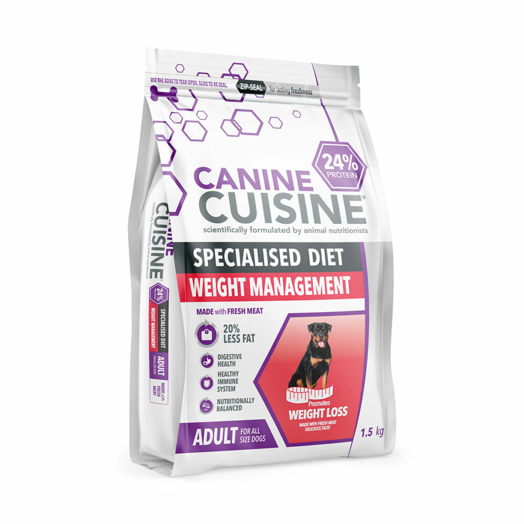 Canine Cuisine Specialised Diet for Weight Management Pet Cuisine