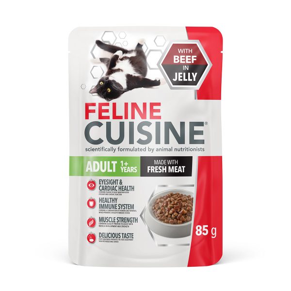 Feline Cuisine - Beef in Jelly - Kitten