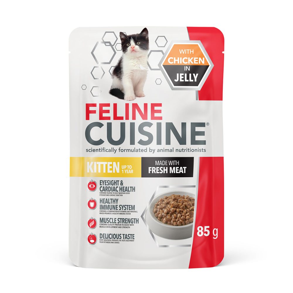 Feline Cuisine - Chicken in Jelly - Kitten