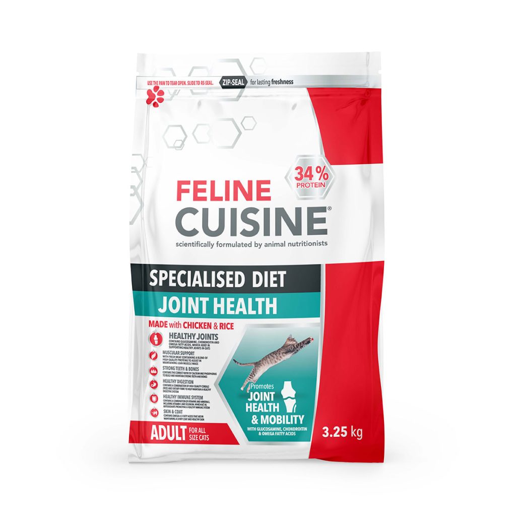 Image showcasing Cats Specialised Diet for Joint Health | Pet Cuisine