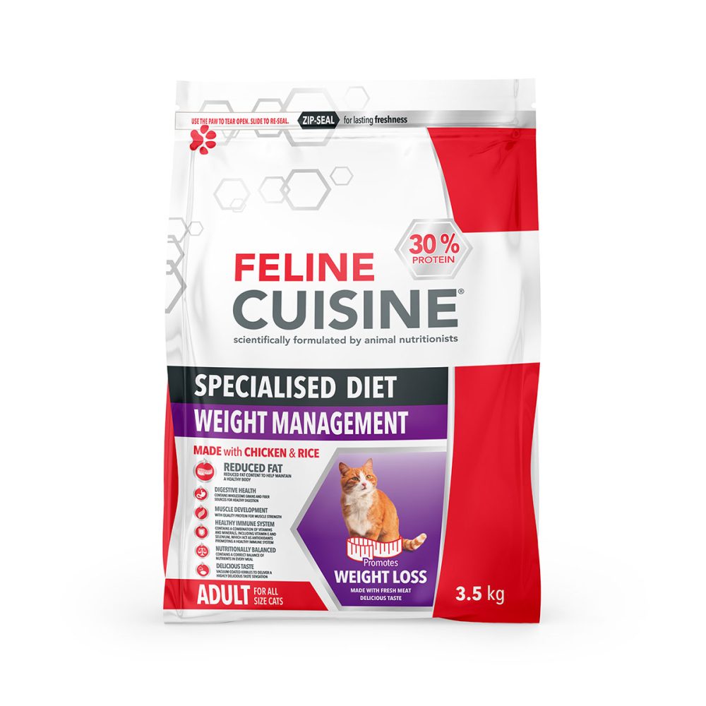 Feline cuisine Specialised Diet Weight Management